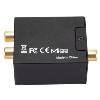 Цифрово-аналогов аудио конвертор Поддържа Bluetooth оптично влакно Toslink Коаксиален сигнал към RCA R/L аудио декодер SPDIF DAC