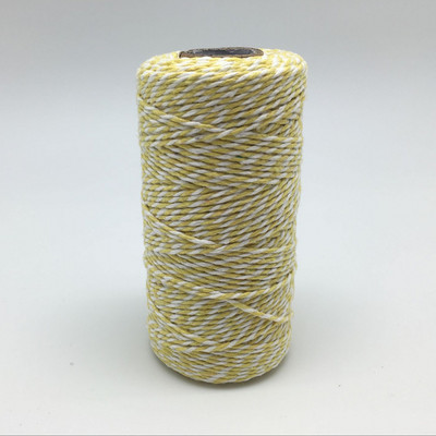 Visokokvalitetni 1 kolut od 100 metara, 2 sloja, pamuk, konopac, konopac, konopac, rustikalni seoski obrt, 16 boja AA7644