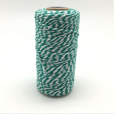 Visokokvalitetni 1 kolut od 100 metara, 2 sloja, pamuk, konopac, konopac, konopac, rustikalni seoski obrt, 16 boja AA7644