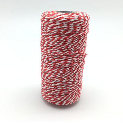 Visokokvalitetni 1 kolut od 100 metara, 2 sloja, pamuk, konopac, konopac, konopac, rustikalni seoski obrt, 16 boja AA7644