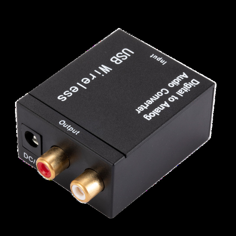 Grwibeou Bluetooth digitālā uz analogo audio pārveidotāja adaptera pastiprinātāja dekodētāja optiskās šķiedras koaksiālais signāls uz analogo DAC Spdif