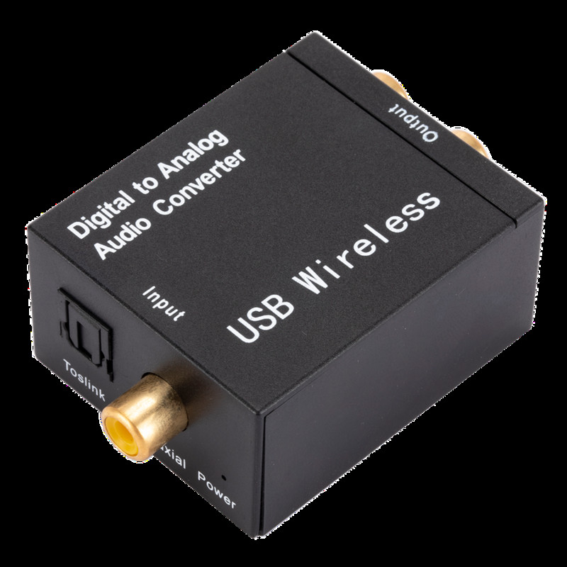 Grwibeou Bluetooth digitālā uz analogo audio pārveidotāja adaptera pastiprinātāja dekodētāja optiskās šķiedras koaksiālais signāls uz analogo DAC Spdif