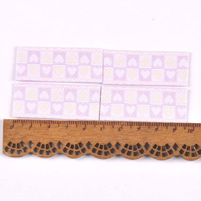 Vegyes szívmintás 50db, kézzel készített szövött címke ruhaápolási címkék rajzfilm cipők táskák ruhacímkék 48x20 mm CP3531