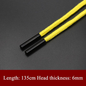 1 ks 130 cm - 140 cm polyesterové ploché lano, dekoratívne skrútené lano na ležérne športové nohavice, opasok, trenčkot, čiapku