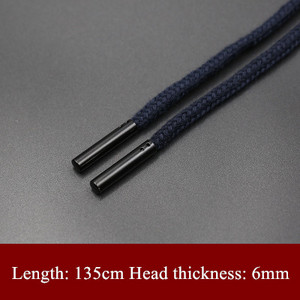 1 ks 130 cm - 140 cm polyesterové ploché lano, dekoratívne skrútené lano na ležérne športové nohavice, opasok, trenčkot, čiapku