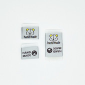 25PCS Ručno izrađen medvjed Etiketa za odjeću Diy Ručno izrađena oznaka za odjeću za šivanje Odjevni dodaci za Jeans Torbe Etikete za cipele