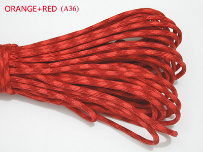 1 ks 550 Paracord Parachute Cord Lanyard Mil Spec Type III 7-vláknové jadro 100 FT 23 farieb na lezenie, kemping, pracka na náramok