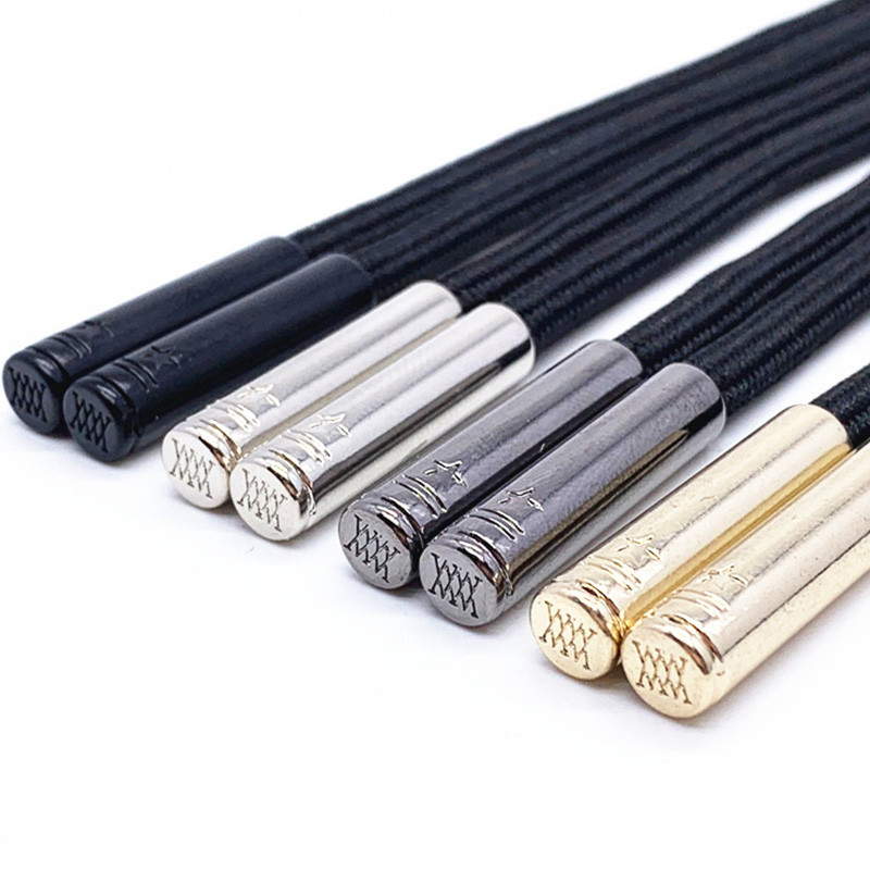 Bikses Viduklis Savelkamās aukliņas Vīriešu Sieviešu Sporta Bikses Dekorācijas Aksesuāri Vidukļa josta Virve Džemperis Cepure Apaļa Virve Metāla Pērlīšu vāciņš