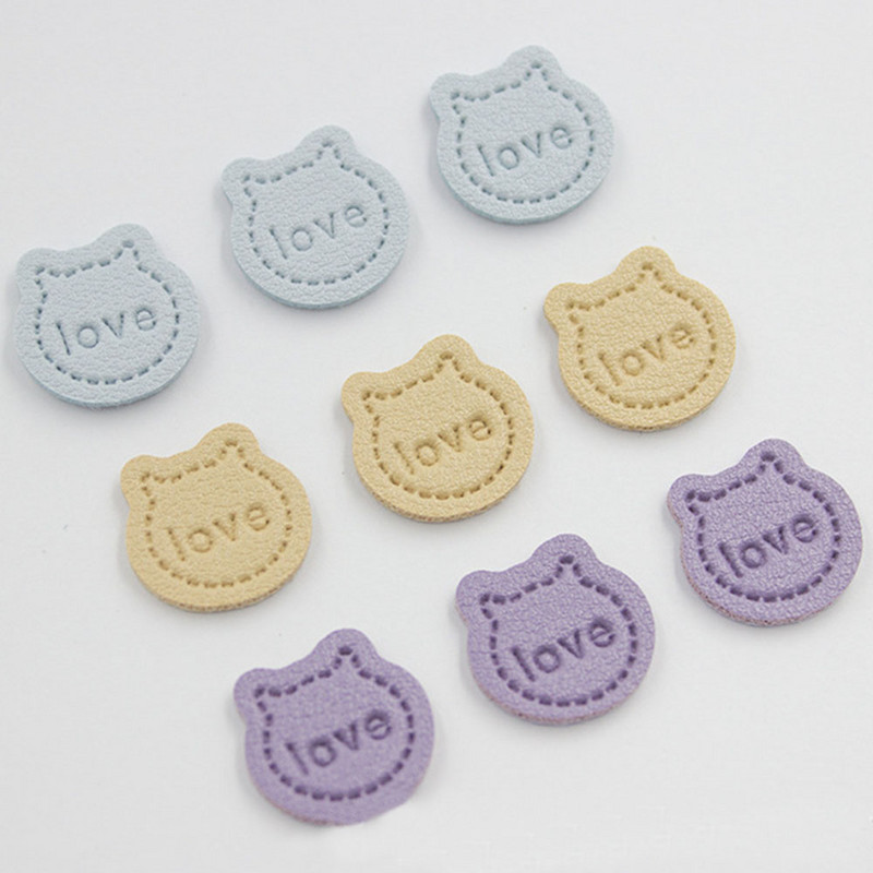 50 ks ručne vyrobených štítkov s láskou na oblečenie, ručne vyrobené štítky z PU kože, DIY, klobúky, tašky, šatky, šijacie štítky, odevné doplnky