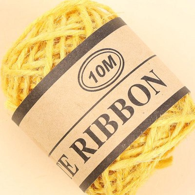 10 metara prirodnog višebojnog vintage užeta uzica užad vrpca od jute zanate šivanje DIY juta konoplja dekoracija za svatove