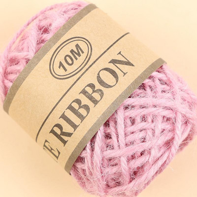 10 metara prirodnog višebojnog vintage užeta uzica užad vrpca od jute zanate šivanje DIY juta konoplja dekoracija za svatove