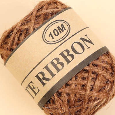 10 metara prirodnog višebojnog vintage užeta uzica užad vrpca od jute zanate šivanje DIY juta konoplja dekoracija za svatove