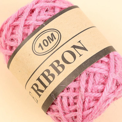 10 metara prirodnog višebojnog vintage užeta uzica užad vrpca od jute zanate šivanje DIY juta konoplja dekoracija za svatove