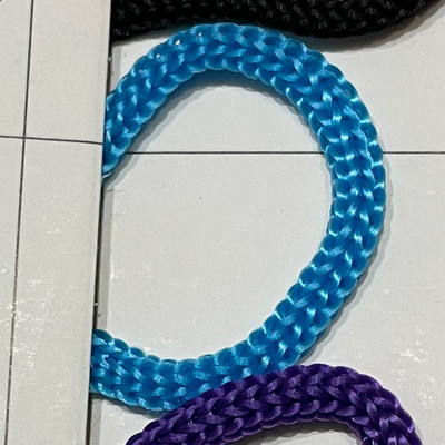 3/4/5mm 10 metri card de nailon frânghie macrame împletită fir chinezesc Artizanat decorativ DIY, lucrat manual, accesorii de îmbrăcăminte pentru casă