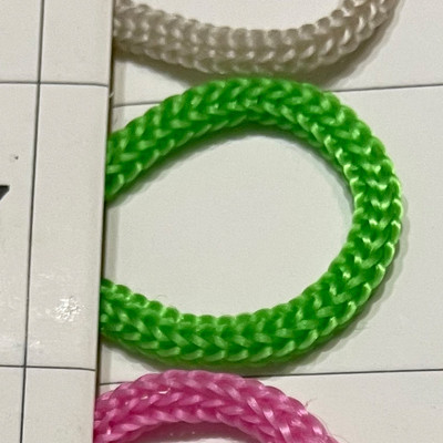 3/4/5mm 10 metri card de nailon frânghie macrame împletită fir chinezesc Artizanat decorativ DIY, lucrat manual, accesorii de îmbrăcăminte pentru casă