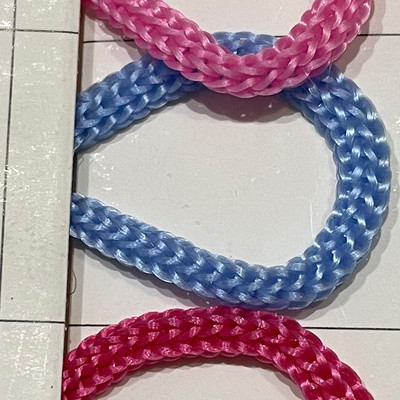 3/4/5mm 10 metri card de nailon frânghie macrame împletită fir chinezesc Artizanat decorativ DIY, lucrat manual, accesorii de îmbrăcăminte pentru casă