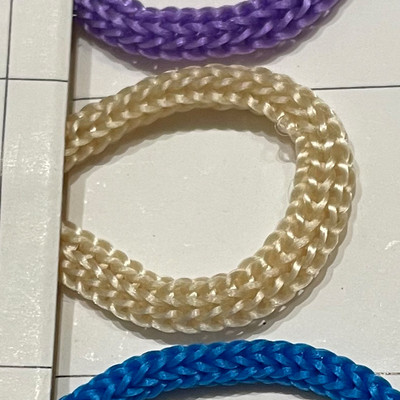 3/4/5mm 10 metri card de nailon frânghie macrame împletită fir chinezesc Artizanat decorativ DIY, lucrat manual, accesorii de îmbrăcăminte pentru casă