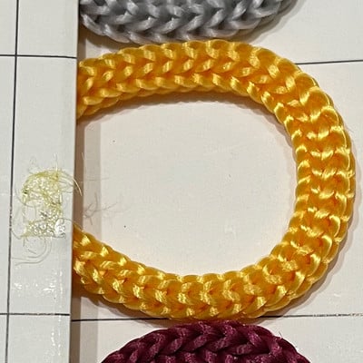 3/4/5mm 10 metri card de nailon frânghie macrame împletită fir chinezesc Artizanat decorativ DIY, lucrat manual, accesorii de îmbrăcăminte pentru casă