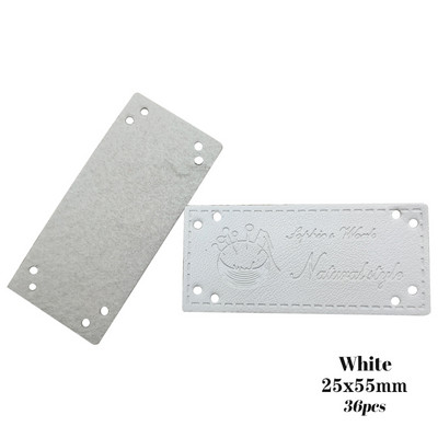 Kézimunka, kézzel készített bőr címkék ruházathoz Kézzel készített címke poggyászhoz Ajándékcímkék Kézimunka varrócédulák ruhákhoz