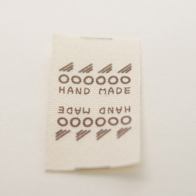 20PCS/paket Ručno izrađeni uzorci Perive pamučne naljepnice za DIY šivanje Vrećice za odjeću Kape Oznake Potrepštine za dekoraciju