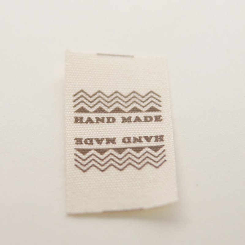 20PCS/paket Ručno izrađeni uzorci Perive pamučne naljepnice za DIY šivanje Vrećice za odjeću Kape Oznake Potrepštine za dekoraciju