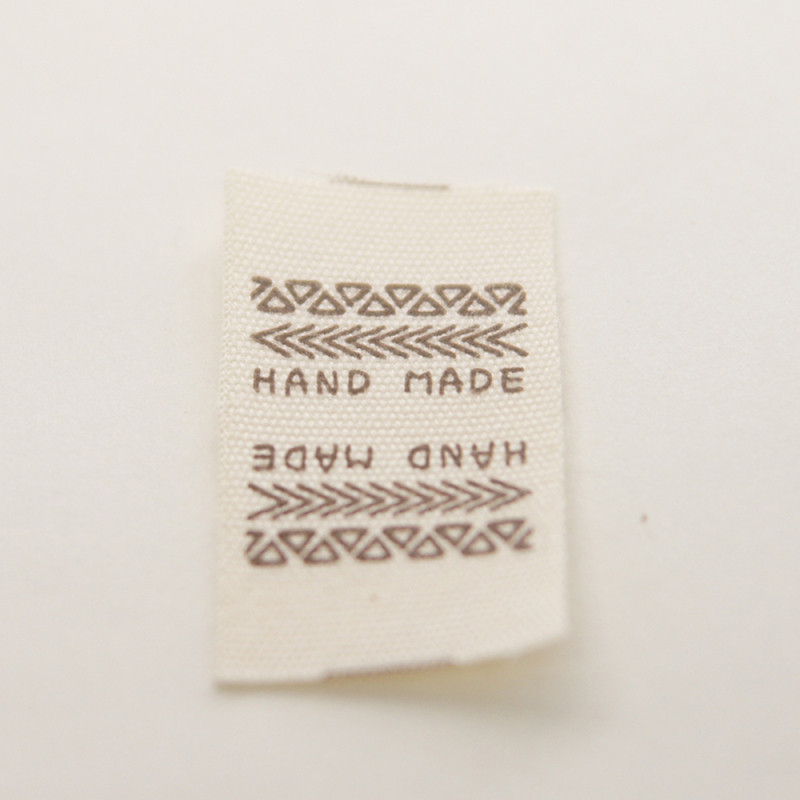 20PCS/paket Ručno izrađeni uzorci Perive pamučne naljepnice za DIY šivanje Vrećice za odjeću Kape Oznake Potrepštine za dekoraciju