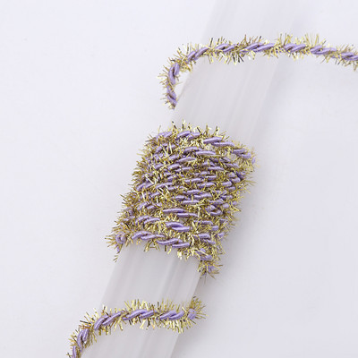 10 metara/lot 3 mm zlatno svileno plišano upleteno uže s 3 žice Konac visoke čvrstoće DIY pleteni konopci Poklon kutija Oznaka Ukras za nakit