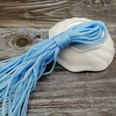 Nagykereskedelmi 15 méter átmérőjű, 2 mm-es szálmag Paracord karkötő zsinór Kemping kötél Ruhazsinór túlélő ejtőernyő zsinór