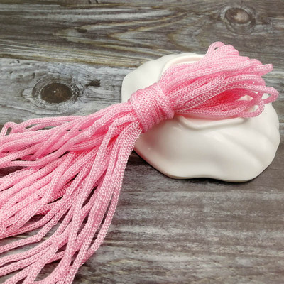 Nagykereskedelmi 15 méter átmérőjű, 2 mm-es szálmag Paracord karkötő zsinór Kemping kötél Ruhazsinór túlélő ejtőernyő zsinór