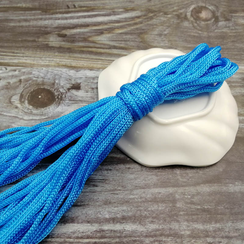 Nagykereskedelmi 15 méter átmérőjű, 2 mm-es szálmag Paracord karkötő zsinór Kemping kötél Ruhazsinór túlélő ejtőernyő zsinór