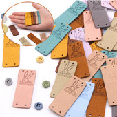 Címke Ruhakiegészítők 20db Aranyos Nyúlkalap Kötött Rajzfilm Kézzel