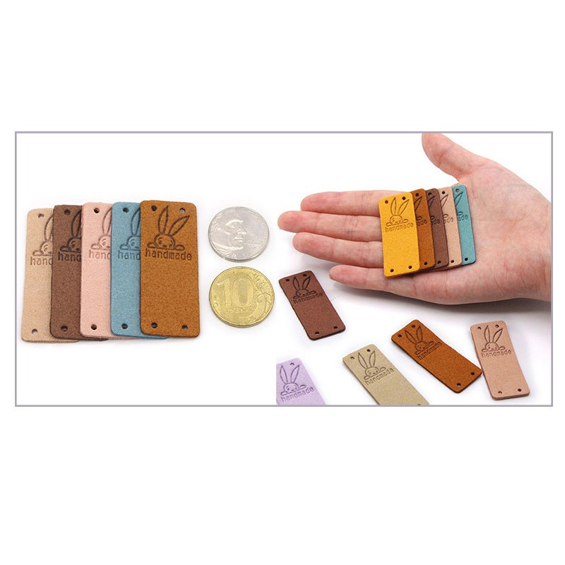 Címke Ruhakiegészítők 20db Aranyos Nyúlkalap Kötött Rajzfilm Kézzel