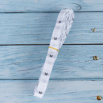 500 buc/lot număr de stoc XS SML XL etichete de îmbrăcăminte pentru haine pentru copii etichete de vârstă dimensiune înălțime etichete țesute pentru dimensiunea îmbrăcămintei