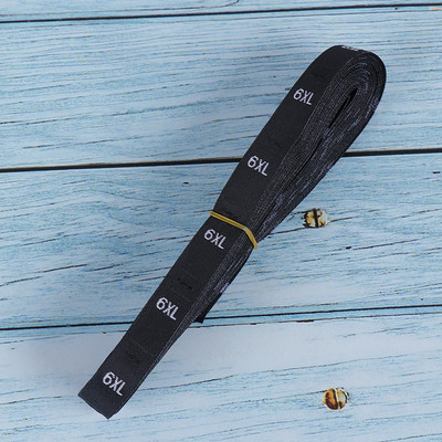 500 buc/lot număr de stoc XS SML XL etichete de îmbrăcăminte pentru haine pentru copii etichete de vârstă dimensiune înălțime etichete țesute pentru dimensiunea îmbrăcămintei