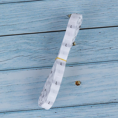 500 buc/lot număr de stoc XS SML XL etichete de îmbrăcăminte pentru haine pentru copii etichete de vârstă dimensiune înălțime etichete țesute pentru dimensiunea îmbrăcămintei