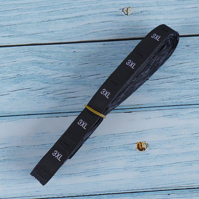 500 buc/lot număr de stoc XS SML XL etichete de îmbrăcăminte pentru haine pentru copii etichete de vârstă dimensiune înălțime etichete țesute pentru dimensiunea îmbrăcămintei