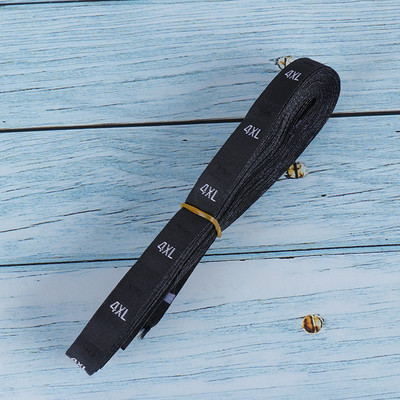 500 buc/lot număr de stoc XS SML XL etichete de îmbrăcăminte pentru haine pentru copii etichete de vârstă dimensiune înălțime etichete țesute pentru dimensiunea îmbrăcămintei