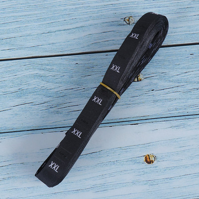 500 buc/lot număr de stoc XS SML XL etichete de îmbrăcăminte pentru haine pentru copii etichete de vârstă dimensiune înălțime etichete țesute pentru dimensiunea îmbrăcămintei