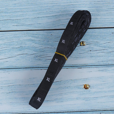 500 buc/lot număr de stoc XS SML XL etichete de îmbrăcăminte pentru haine pentru copii etichete de vârstă dimensiune înălțime etichete țesute pentru dimensiunea îmbrăcămintei