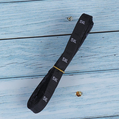 500 buc/lot număr de stoc XS SML XL etichete de îmbrăcăminte pentru haine pentru copii etichete de vârstă dimensiune înălțime etichete țesute pentru dimensiunea îmbrăcămintei