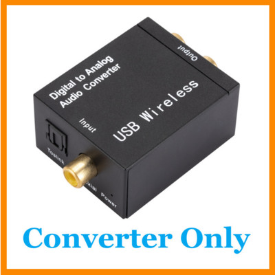 Digitalno-analogni audio konverter Podrška Bluetooth optičko vlakno Toslink koaksijalni signal na RCA R/L audio dekoder SPDIF DAC