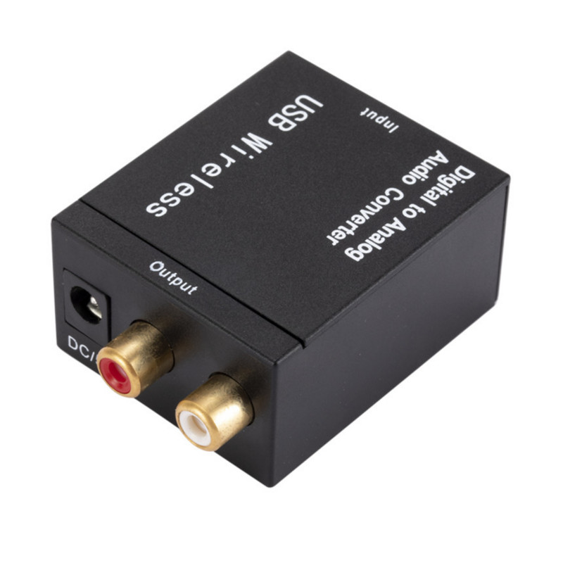 Digitalno-analogni audio konverter Podrška Bluetooth optičko vlakno Toslink koaksijalni signal na RCA R/L audio dekoder SPDIF DAC