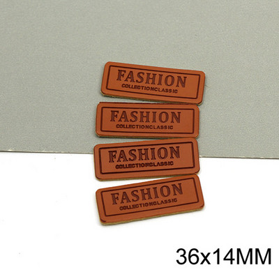 50 kom. Smeđe modne ručno izrađene etikete Oznake Mačka Ručno izrađene etikete Kožne oznake za odjeću Šeširi Šivanje rukotvorina Dodaci za odjeću