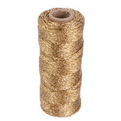 Sforie de bumbac Decor macrame Snur de ambalare Artizanat pentru Naștere Coarda de bumbac Ață de dantelă Funie metalică decorativă