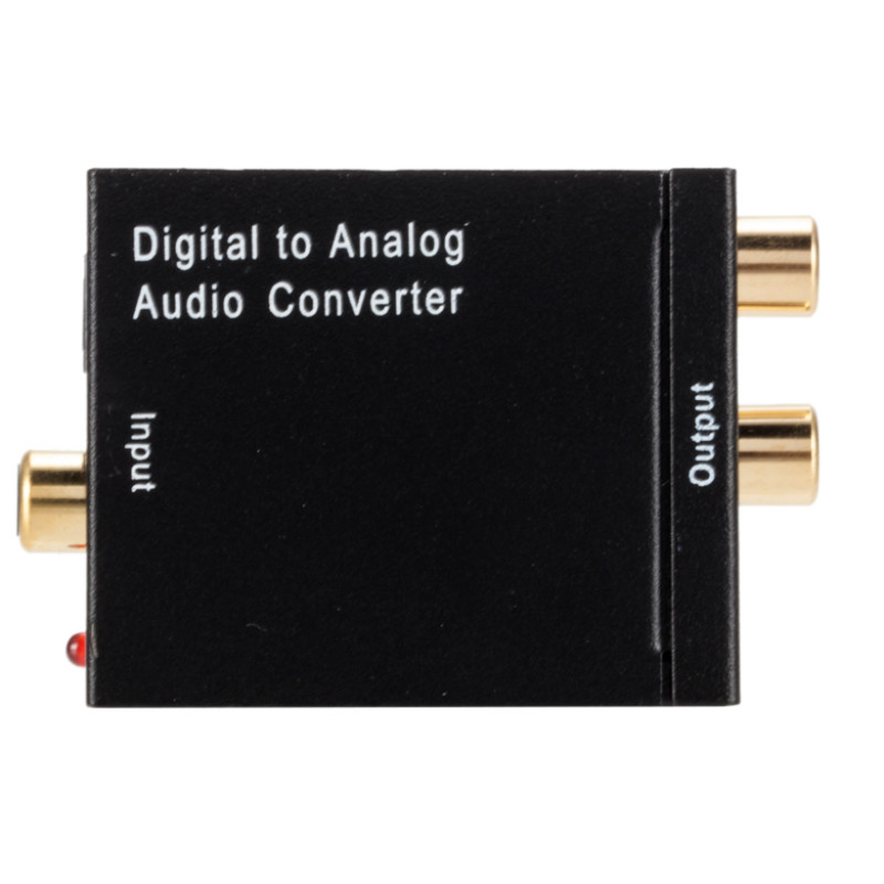 DAC Digitalno-analogni audio konverter Optičko vlakno Koaksijalni signal u analogni DAC Spdif Stereo 3.5MM Jack 2*RCA Pojačalo Dekoder