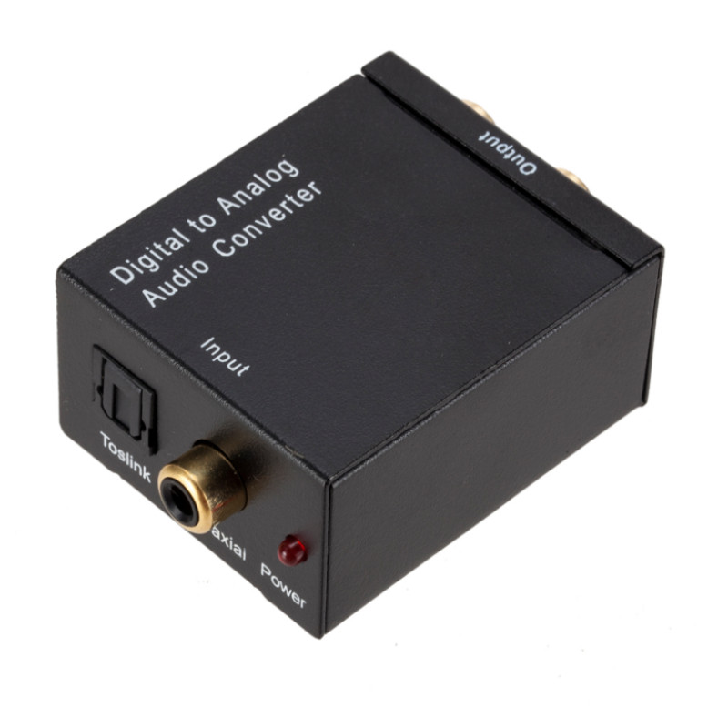 DAC Digitalno-analogni audio konverter Optičko vlakno Koaksijalni signal u analogni DAC Spdif Stereo 3.5MM Jack 2*RCA Pojačalo Dekoder