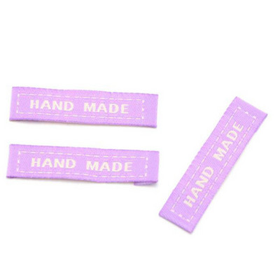 50 kom/lot Etikete za odjeću Ručno izrađene oznake za odjeću Tkane etikete Prilagođene oznake za šivanje za pribor za ručni rad 21062701