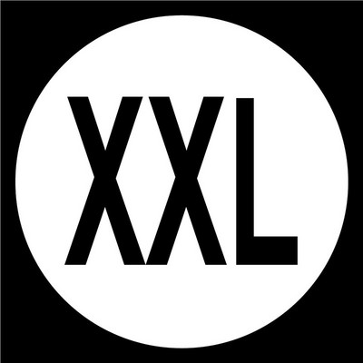 2Sheet/Lot S/M/L/XL/XXL/XXXL/XS Öntapadó ruha Nadrág Méretek Matricák Címkék Barkácsolás dekorációs kellékek