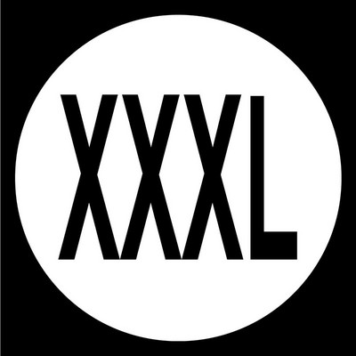 2Sheet/Lot S/M/L/XL/XXL/XXXL/XS Öntapadó ruha Nadrág Méretek Matricák Címkék Barkácsolás dekorációs kellékek