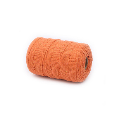 Macrame Soft 2mm 100Meters Strand Cotton Macaroon Cord Rope Loptics DIY Handcraft Benang Pređa Bohemia Decoration Fiber Art Supply
